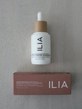 NEW ILIA Super Serum Skin Tint Broad Spectrum SPF 40 Sunscreen in ST8 Shela 1 oz